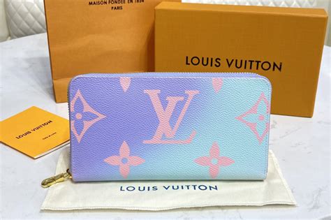 louis vuitton pastel wallet